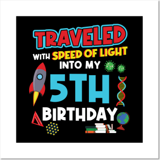 5. Birthday - Science Birthday Posters and Art